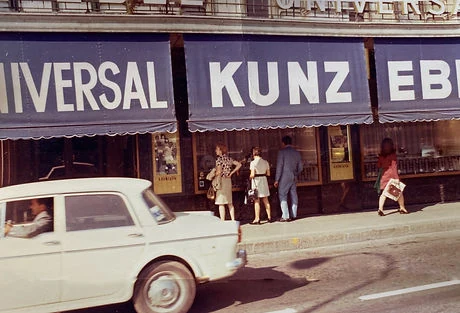 Devanture historique Kunz, archives